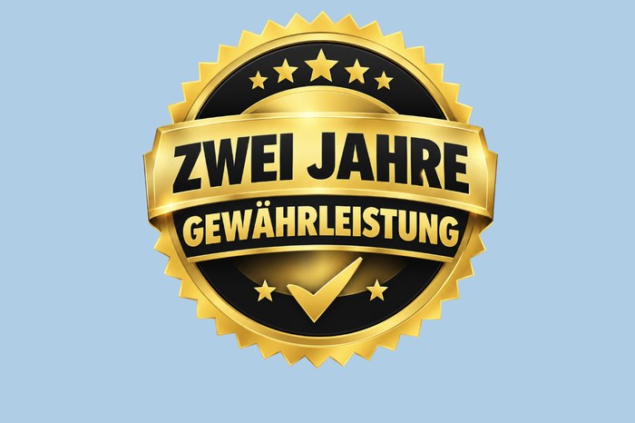 Siegel Zwei Jahre Gewährleistung